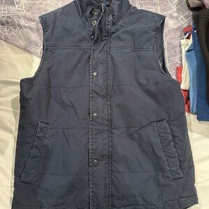 St. John's Bay Dark Blue Men's Vest